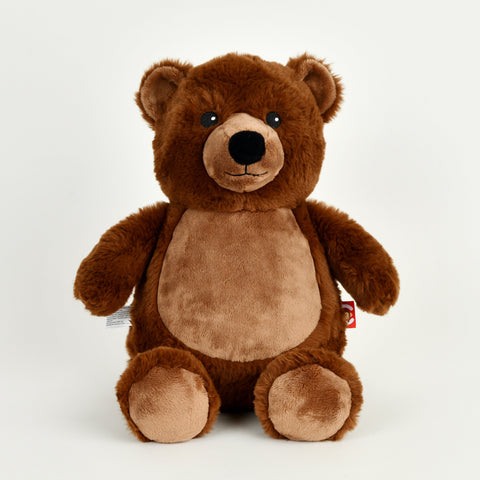 Customizable Peanut Grizzly Bear