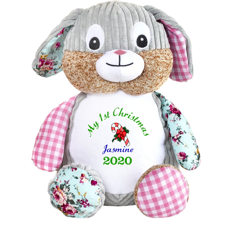 Harlequin Pink Bunny