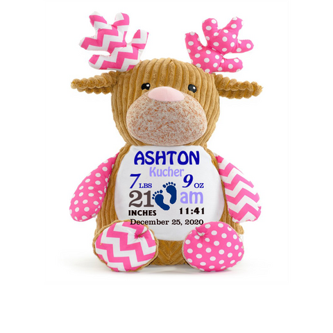 Harlequin Pink Deer