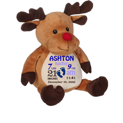 Customizable Reindeer, brown