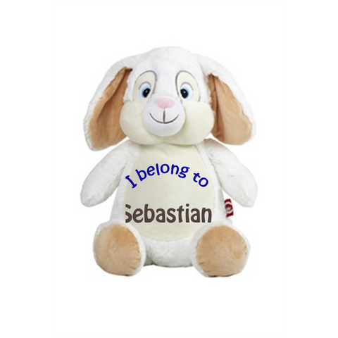 Willow - Customizable White Bunny