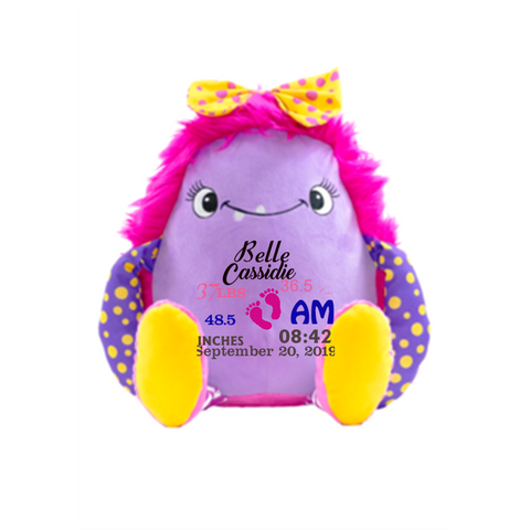 Customizable Monster - Pink